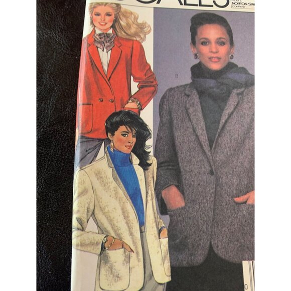 McCall's Misses Jacket Sewing Pattern Sz 14 8761 - Uncut - Picture 3 of 9